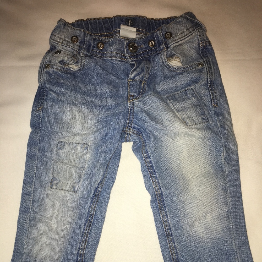 H & M Baby Boys Denim Jeans 6-9 M